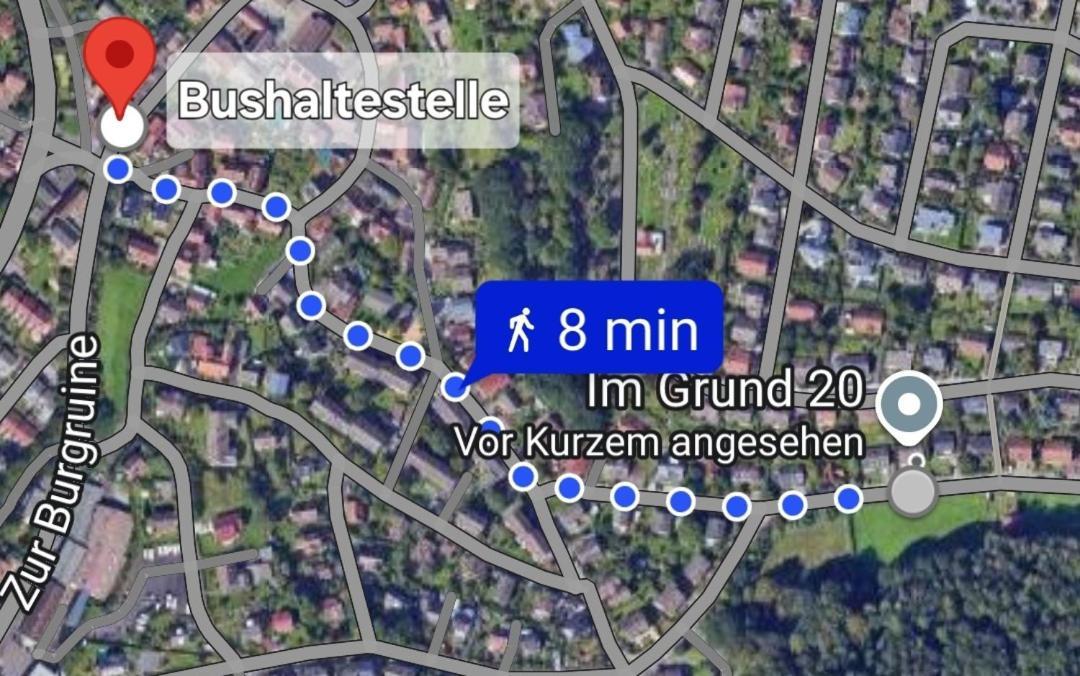 Marburg Apartment Pfiffige Luisa In Ruhiger Waldrandlage Mit Balkon Und Wintergarten Екстериор снимка